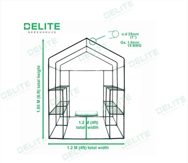 Прогулка в всплывающей теплице Маленькая симпатичная теплица